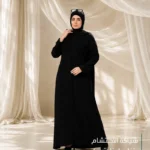 عباية كريب رويال بتطريز كم فاخر